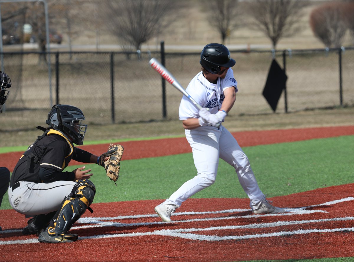 ECC_Falcon's tweet photo. It is Opening Day at Taco Bell Field where the @ECCFalconBSB team is squaring off against the Frontier Community College team in a doubleheader! 

Here are a few shots from today's first game. The second game is slated to start at 3 p.m. 
#ECCFalcons #ECCBaseball https://t.co/8GxSE8mowp