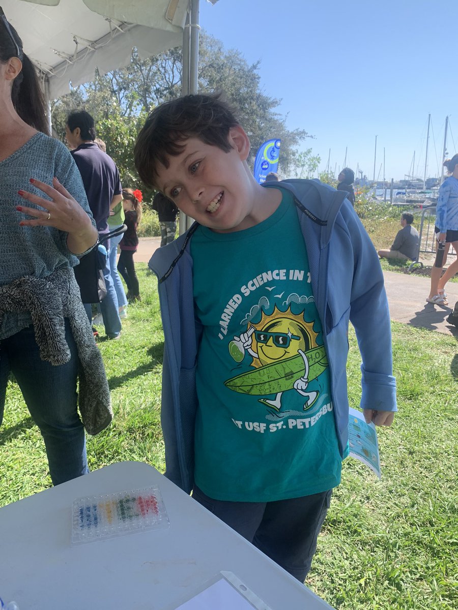 (7/10) We loved being a part of <a href="/stpetescifest/">St Petersburg Science Festival</a> this past weekend. So many happy faces! Thanks to everyone who came out and showed their support for our program. #scienceinthesun #stemeducation #floridaeducation