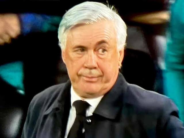 Carlo Ancelotti when Real Madrid went 2 goals down