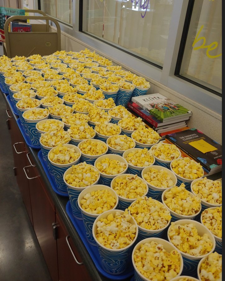 And did I mention popcorn????