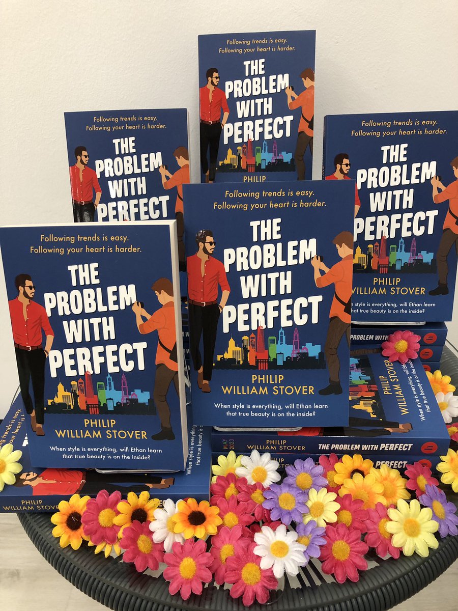 ThanhmaiUK's tweet photo. Proofs of the new uplifting queer rom-com that is a love letter to NYC, featuring a fake-fake boyfriend, opposites attract and a vintage convertible full of elderly drag queens #TheProblemwithPerfect @PWStover coming from @HeraBooks in May 2023 https://t.co/Q2MlhKEg74