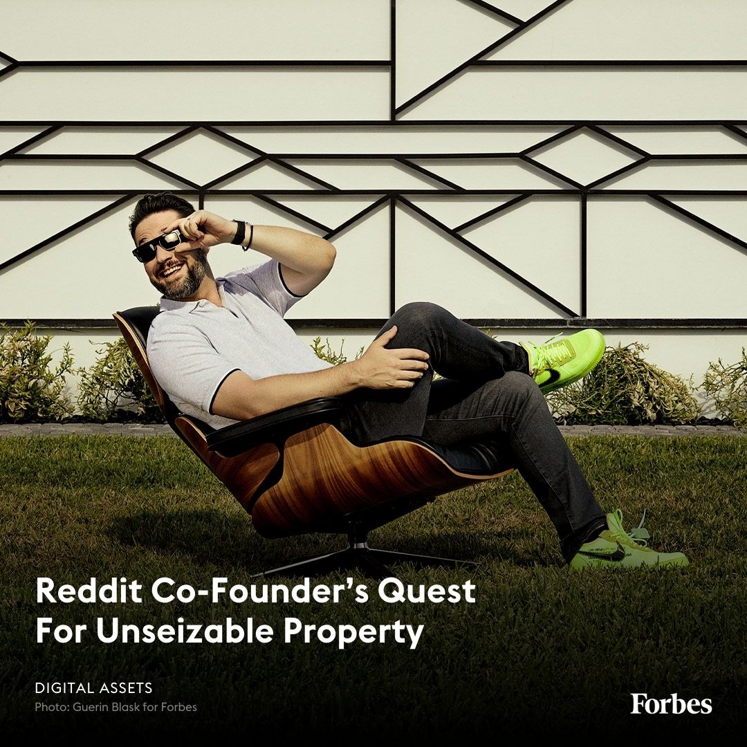 Reddit Cofounder Alexis Ohanian calls himself a “crypto pragmatist,”  supporting U.S. regulation while simultaneously managing the passwords  known as private keys for some of his most prized assets.  https://t.co/po1491TnXC