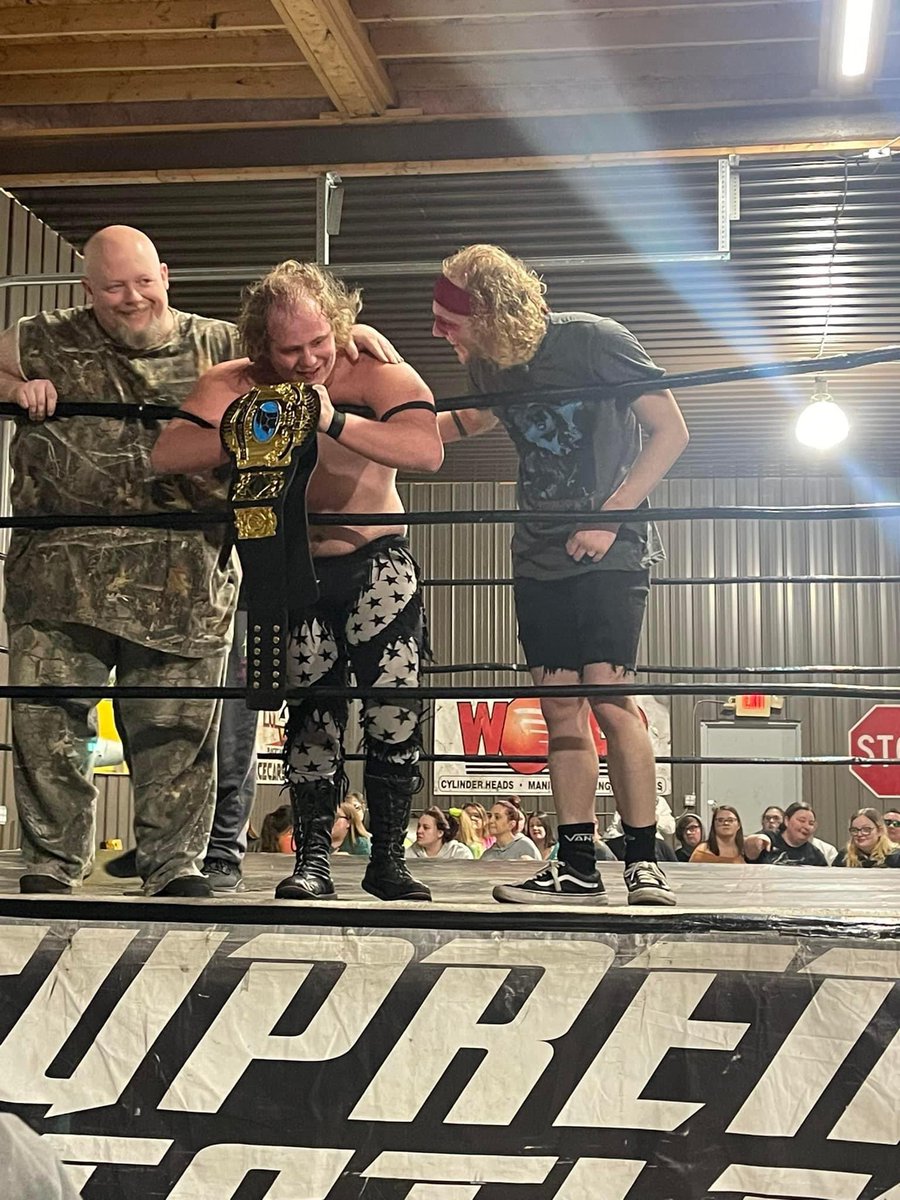 The youngest Mid America Champion in supreme history.