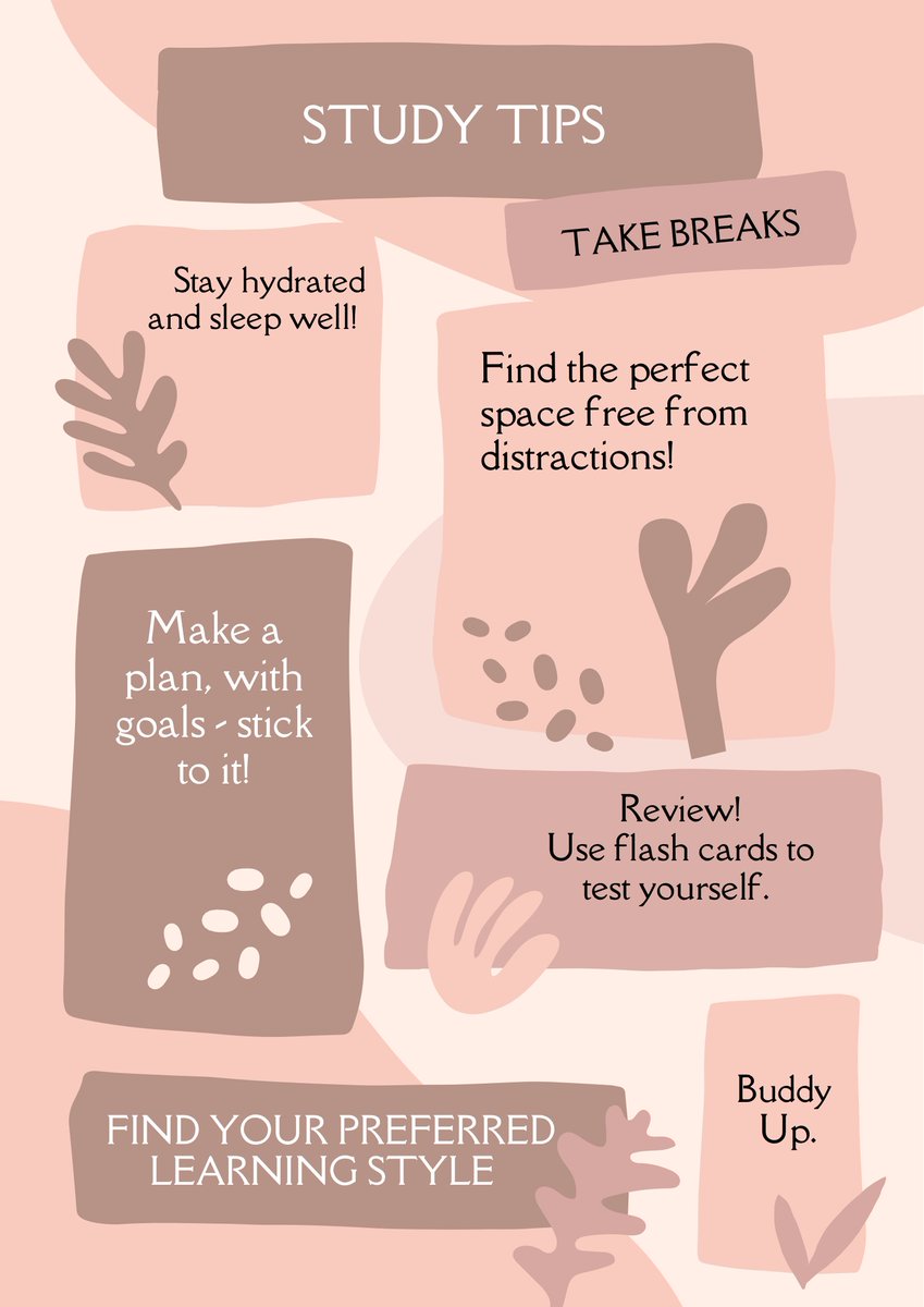 TUOTSociety's tweet image. #OTSTUDENT #STUDYTIPS