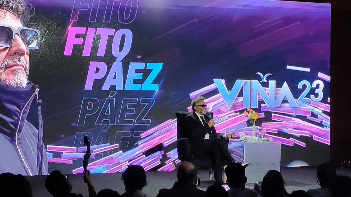 emiliofreixas's tweet photo. .@FitoPaezMusica habló este martes con los medios en Viña del Mar. Respecto al show de mañana miércoles, el trasandino advierte: "Vamos a darle de comer a este monstruo" @RadioPortales @MediosUnidosCL #Viña2023 #YoSoyElMonstruo https://t.co/yDe6cMdsMX