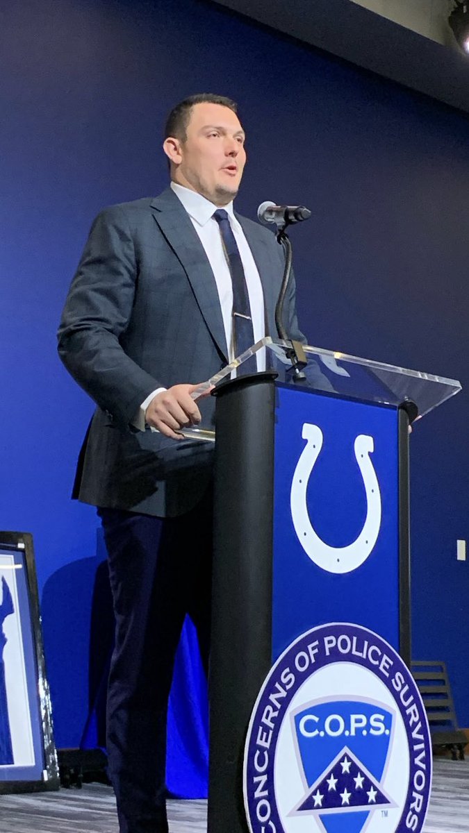 indianacops's tweet photo. Thank you to all of our Survivors, Sponsors &amp; Attendees for coming out in support of the 
2023 Indiana C.O.P.S. Ball. 
Thank you to the Indianapolis Colts and @ryan_kelly70 for sharing your beautiful facility with all of us. 
We hope you all had a great time! 🎉 https://t.co/JeneKtMUxs