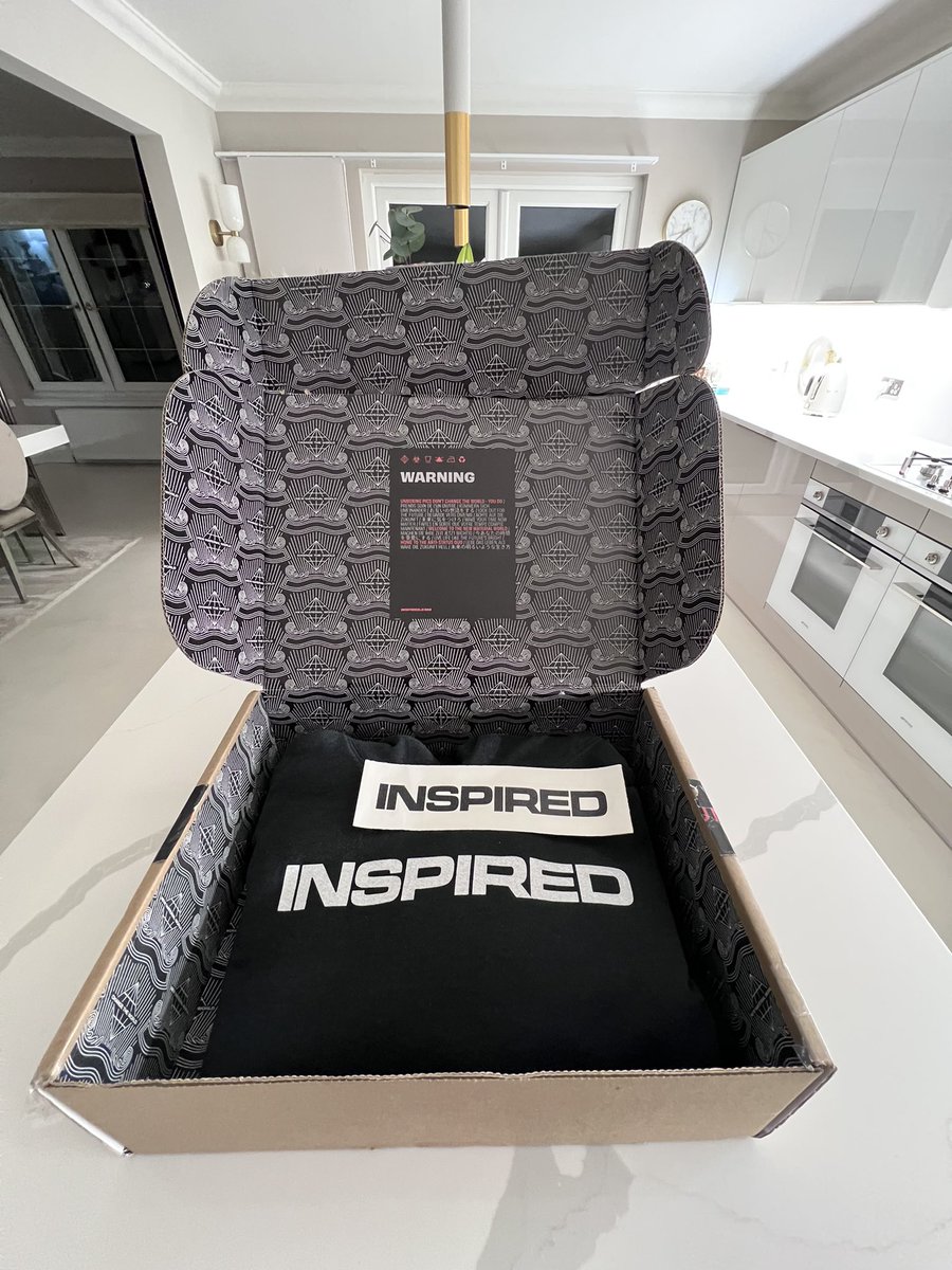 Shoutout to <a href="/Readybrother/">Stephen Ready</a> &amp; the whole <a href="/inspired/">Inspired</a> team!! 🙌 

Got home today to unbox my Inspired Sweater! Fkn love it 🔥 

If you don’t know about inspired… are you even in web3?

Check it out here inspired.com