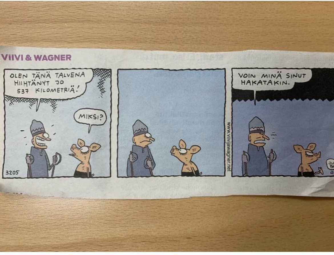 tapio_suominen's tweet image. …Hlinnan Ahvenistolla hiihtobaana loistokunnossa, molemmilla hiihtotavoilla. Maltilla hiihtelin, nautiskellen. Hiihto muistuttaa elämää. Kannattaa keskittyä matkantekoon, maaliin pääsee kyllä aikanaan. Sopuisasti hiihdeltiin, ilman laturaivoa… 😊🥶 #filosofi #wagner #hiihto