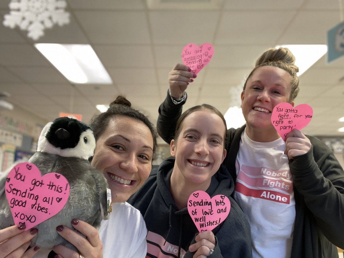 <a href="/LuttsRead/">Nikole Lutteroty</a> #TeamLutt <a href="/PDSD_Pennell/">Pennell Penguins</a> <a href="/CoebournES/">Coebourn Elementary</a> <a href="/PennDelco/">Penn-Delco SD</a> 💕🤍 Sending all of the love and support! @MrsWileyRoom103 <a href="/MrsSamuelian/">Mrs. Samuelian</a>