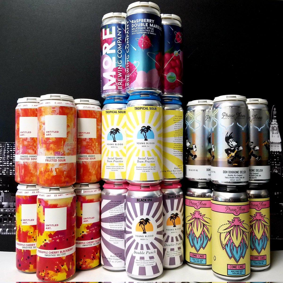 CityViewLiquor's tweet photo. We have a few more new ones-
and by "a few" I mean seven.
@MoreBrewing @untitledartbev @yb_beerco @PhaseThreeBrew #NewBeerArrivals #BeerOClock #FunBeerPartyTime #CrazyRadBeer #GreatBeerSelection #FillThatFridge #TimeForAColdOne #BeerThirty #DitchWork https://t.co/nfy1teZOGX