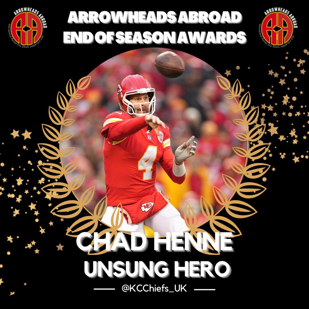 Your Unsung Hero? By a landslide - Chad “98 yard drive” Henne.

The man is a playoff legend, enjoy retirement sir.

#AAAwards