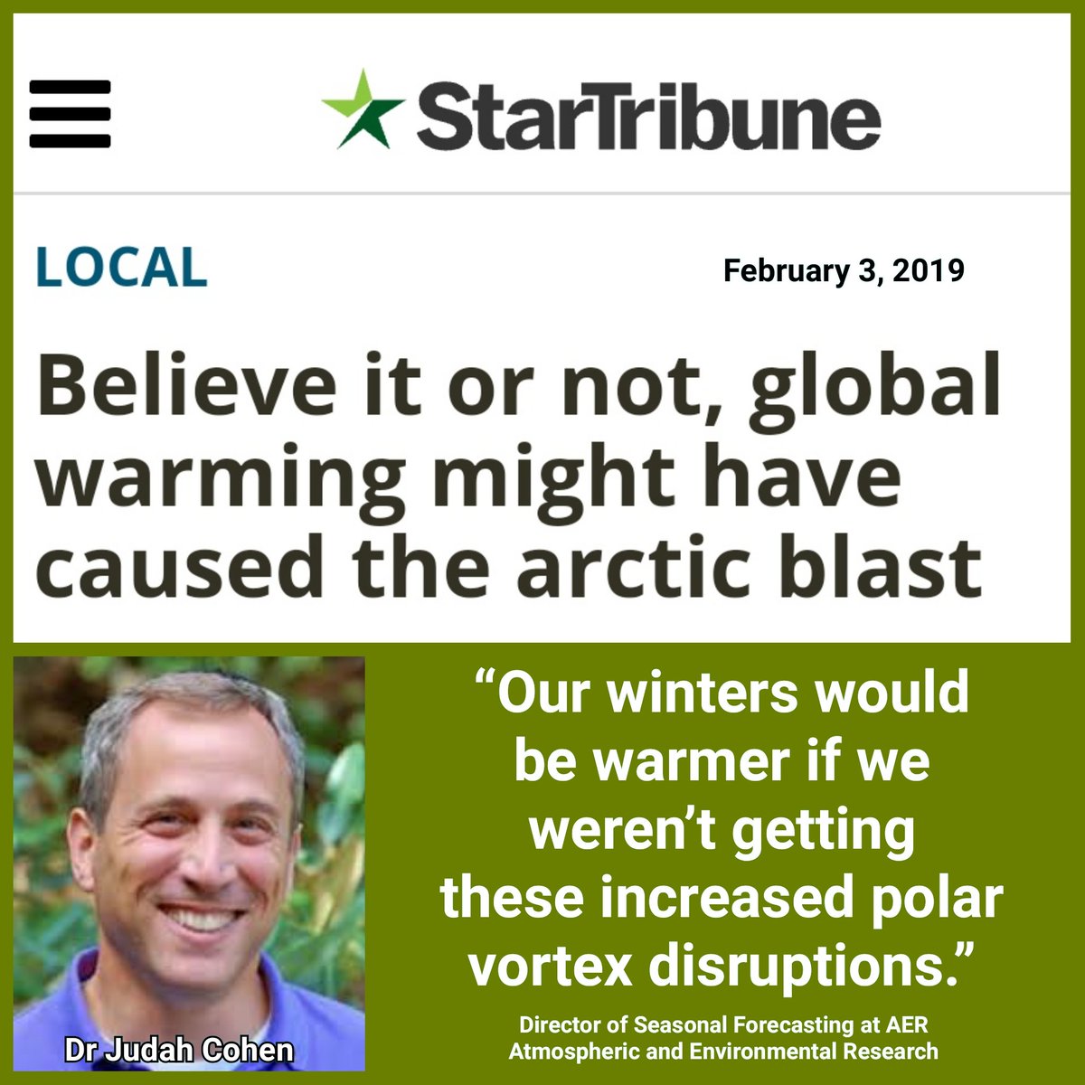 Experts say....

Winters would be warmer if it wasn't for cold weather.

😎

cc: @GeraldKutney