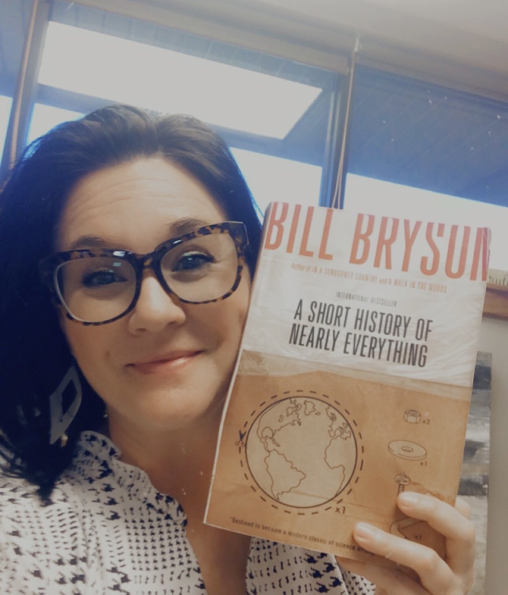 Dear <a href="/billbrysonn/">Bill Bryson</a>, I am also a staff developer who is gathering Nebraska science teachers at Ashfall Fossil Beds on June 2nd. C 14: The Fire Below is what I used to read to my ms students.  Would you be willing to zoom in prior to our field trip with some inspirational words?