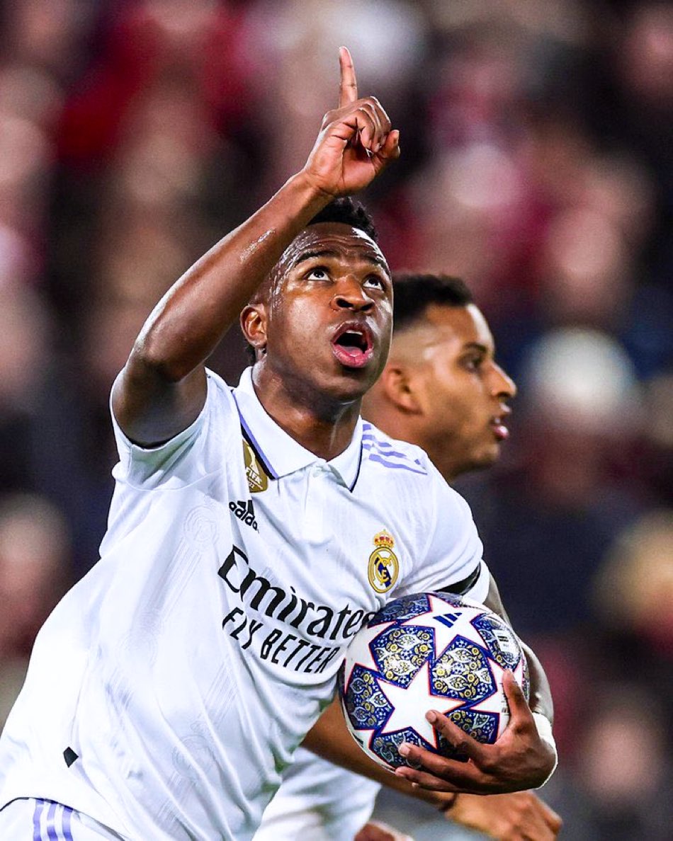 theMadridZone's tweet photo. For Real Madrid this season — 

Most goals: Vinicius Junior. 
Most assists: Vinicius Junior. 

Baller, @vinijr https://t.co/QEomA9PF0D