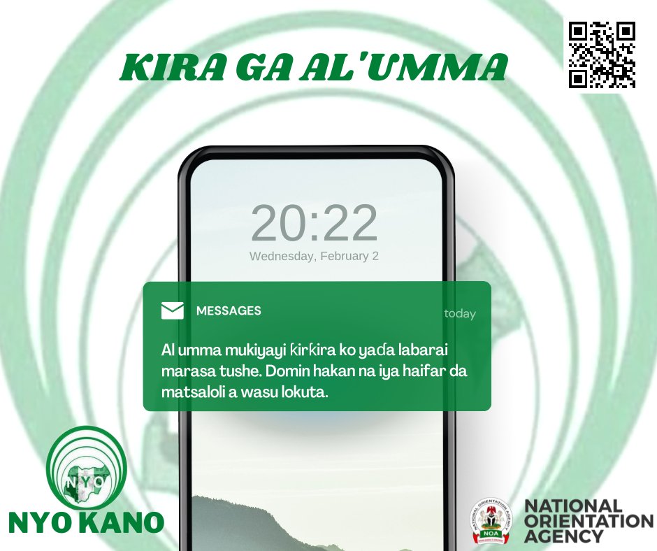 nyokano's tweet photo. Ba daidai ba ne al'umma surinka yaɗa labarai da basuda masaniyarsa, musamman a facebook,twitter,da WhatsApp.@KanoPoliceNG @KanoChronicle @KanostateNg @NOA_Nigeria @NoaKano2 @bbchausa @RFI_Ha @freedomradionig @legitnghausa https://t.co/wEVlQMvTOR
