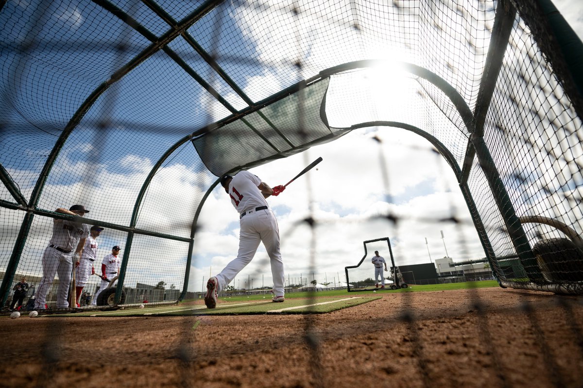 RedSox's tweet photo. Swinging it. https://t.co/WwpYeL2j5a