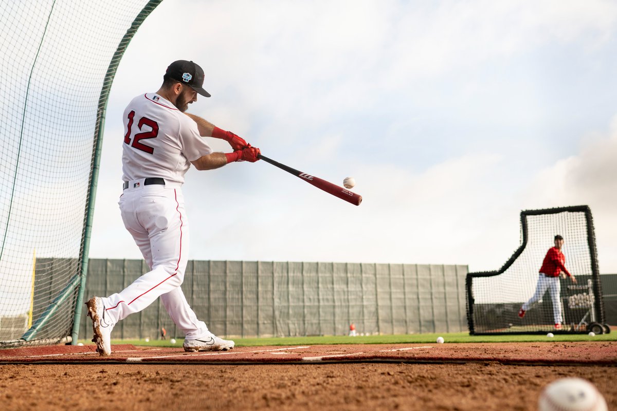 RedSox's tweet photo. Swinging it. https://t.co/WwpYeL2j5a
