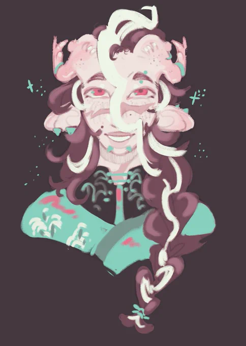 [oc] flower boy 