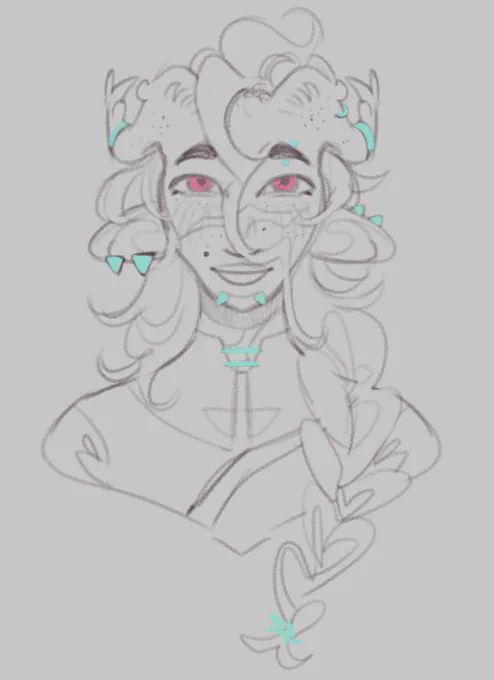 [oc] flower boy 