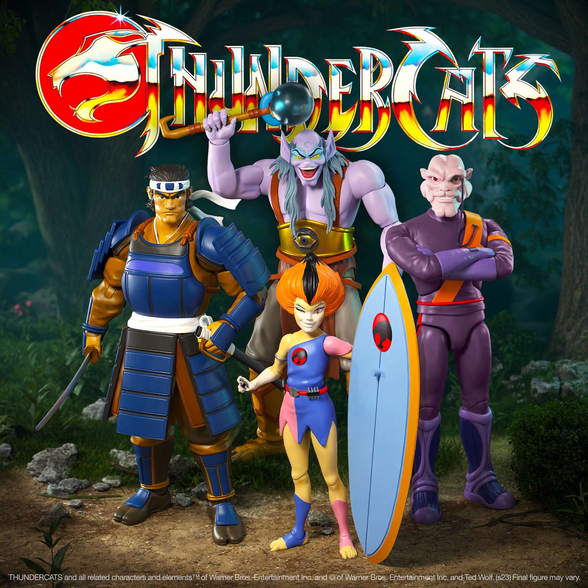 VeebsToys's tweet photo. For obvious reasons, I have #ThunderCats on the brain today. The #ThunderTank is starting to ship, & this is the currently known outlook for the @super7store line. Yes, it took a good bit to get ramped up, but man, it sure is exciting now.
#TCats #ThunderCatsHo #Super7 #Fwoosh https://t.co/mgfPvhTEXC