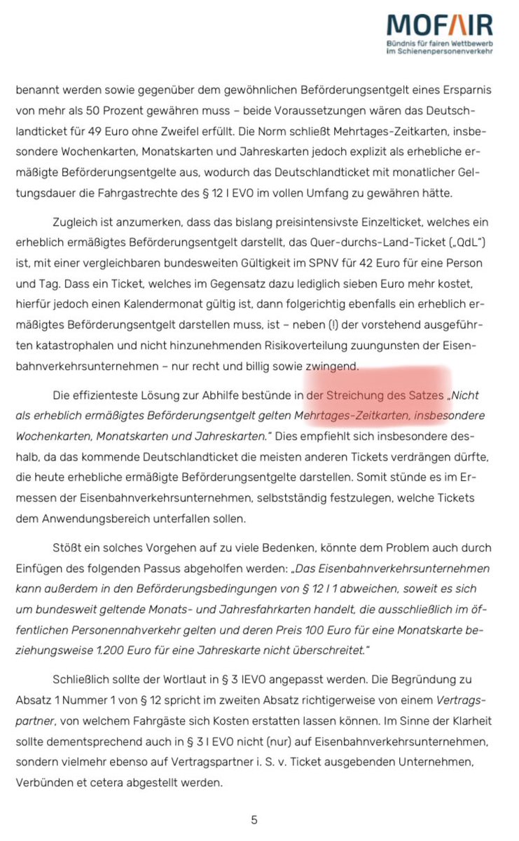 Lenny_du_Nord's tweet photo. In ihrer Stellungnahme zur Anpassung der EVO fordern @DB_Bahn, @mofaireV und @VDV_Verband unisono, dass Reisende mit #Deutschlandticket künftig bei Verspätung KEINEN Anspruch auf die Nutzung eines IC/ICE haben sollen.

Das wäre eine üble Schwächung der Fahrgastrechte.
1/3 https://t.co/2mZ9fcphTN