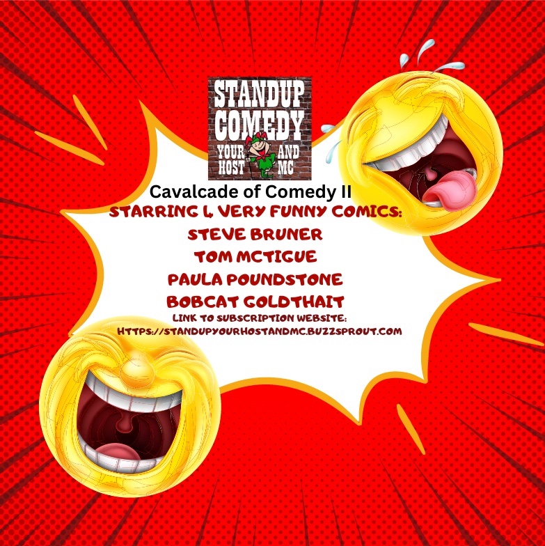StvBruner's tweet photo. Need a laugh? Check Episode 146of the "Standup Comedy Your Host and MC" podcast. You'll hear me (from 1996), plus Tom McTigue, Paula Poundstone, and  Bobcat Goldthwait. 

https://t.co/SZTcGs7HzQ https://t.co/okQbl7CwJP