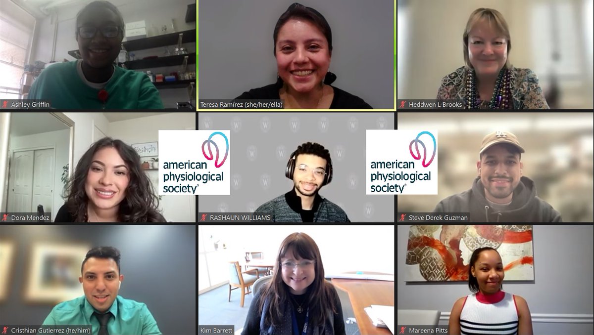 Was privileged to meet today with <a href="/APSPhysiology/">American Physiological Society</a> Porter Fellows along with <a href="/AJPRenalEIC/">Dr. Heddwen Brooks, PhD, AJP-Renal Editor-in-Chief</a> to discuss tips on getting your work published.  A great group of students with great questions!  We missed <a href="/squeakyanimal/">Mark Frey</a> due to plane issues, but he shared a great video.