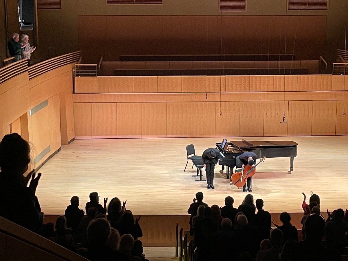 ShriverConcerts's tweet photo. Who joined us for this past weekend's Discovery Series show with Sterling Elliott &amp; Elliot Wuu? With talent beyond their years, it's safe to say we'll see them in Baltimore again!

#SHCS #DiscoverySeries #Baltimore https://t.co/iwcKPt652R