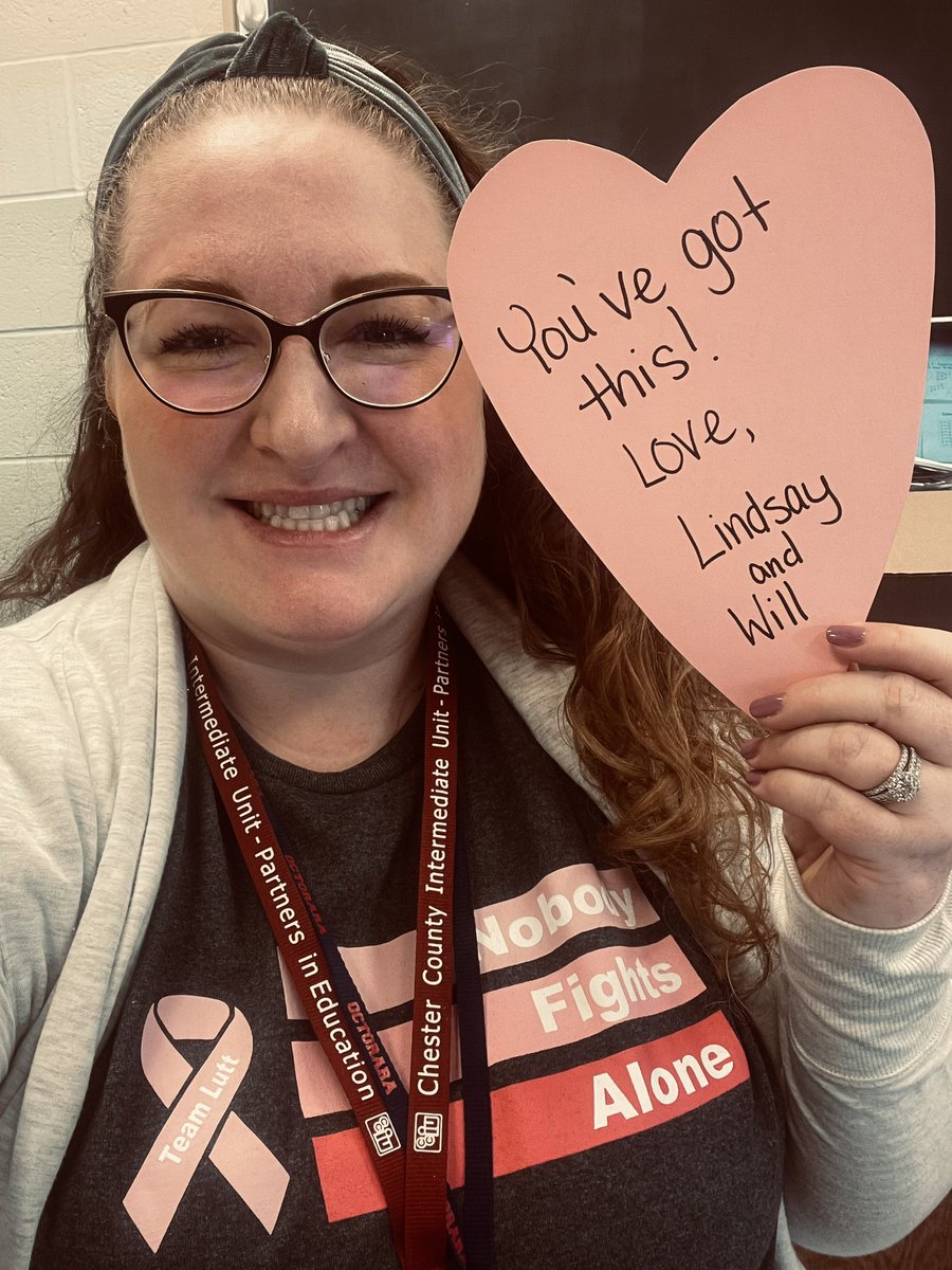 Today, <a href="/LuttsRead/">Nikole Lutteroty</a> finished her 4th round of chemo! Way to go Nikki! We are all so proud of you. #nobodyfightsalone #teamlutt 🎀💕