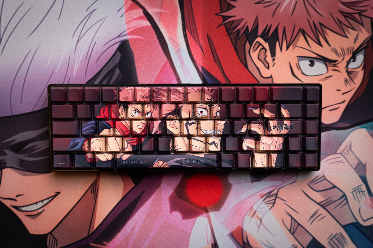 AniNewsAndFacts's tweet photo. [GIVEAWAY ALERT]

✨️1 Jujutsu Kaisen x Higround Basecamp 65 Keyboard

To enter:
1⃣ Follow @Higround.
2⃣ Like + RT this tweet.
3⃣ Tag 2 Friends.

📅  Giveaway Ends on 2/24 at 12 PM PT https://t.co/qoTWhRk0Ln