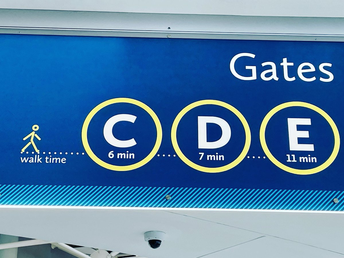 Tim Young (@timyoungdc) on Twitter photo H/t to <a href="/cltairport/">CLT Airport</a> for this design consideration for travelers on connecting flights. Obvious focus on #ux #hcd #cx H/t to <a href="/cltairport/">CLT Airport</a> for this design consideration for travelers on connecting flights. Obvious focus on #ux #hcd #cx