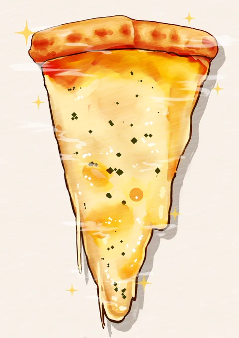 PIZZA#food #Illustration 