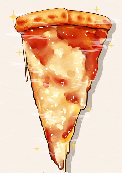 PIZZA#food #Illustration 