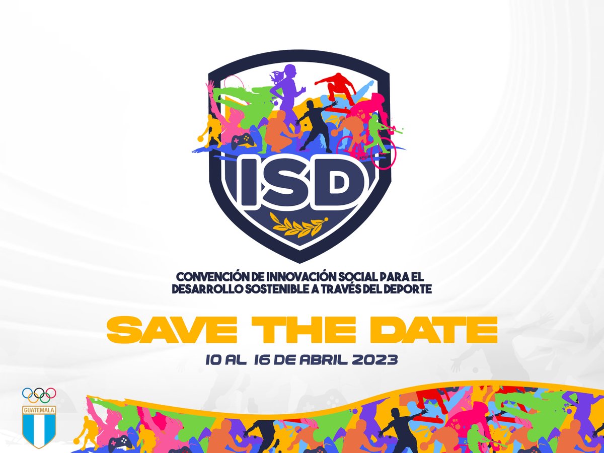 COGuatemalteco's tweet photo. 🌟"El Deporte tiene el poder de Cambiar al Mundo" Nelson Mandela.
Pronto una nueva experiencia más allá del deporte. ¡Aparta la Fecha!🔥✌🏻
#ISD #Convención #DaleUnaOportunidadaLaPaz #InnovaciónSocial #DesarrolloSostenible #IDSDP #April6 https://t.co/7QrrYuXlm7