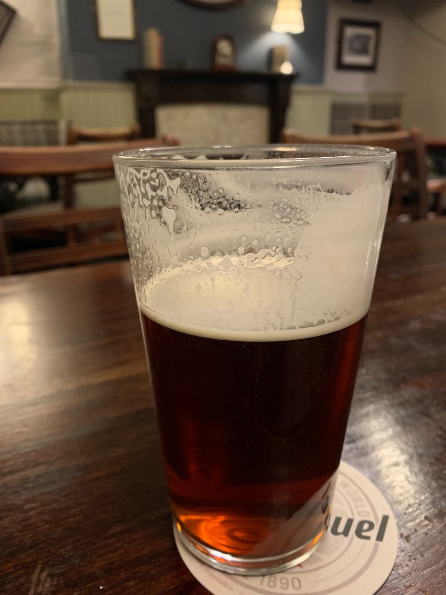 A terrific pint of old skool from <a href="/charnbrew/">Charnwood Brewery</a> at great <a href="/SteaminBilly1/">Steamin' Billy</a> backstreet pub in Chaddesden - The Wilmot Arms 👌