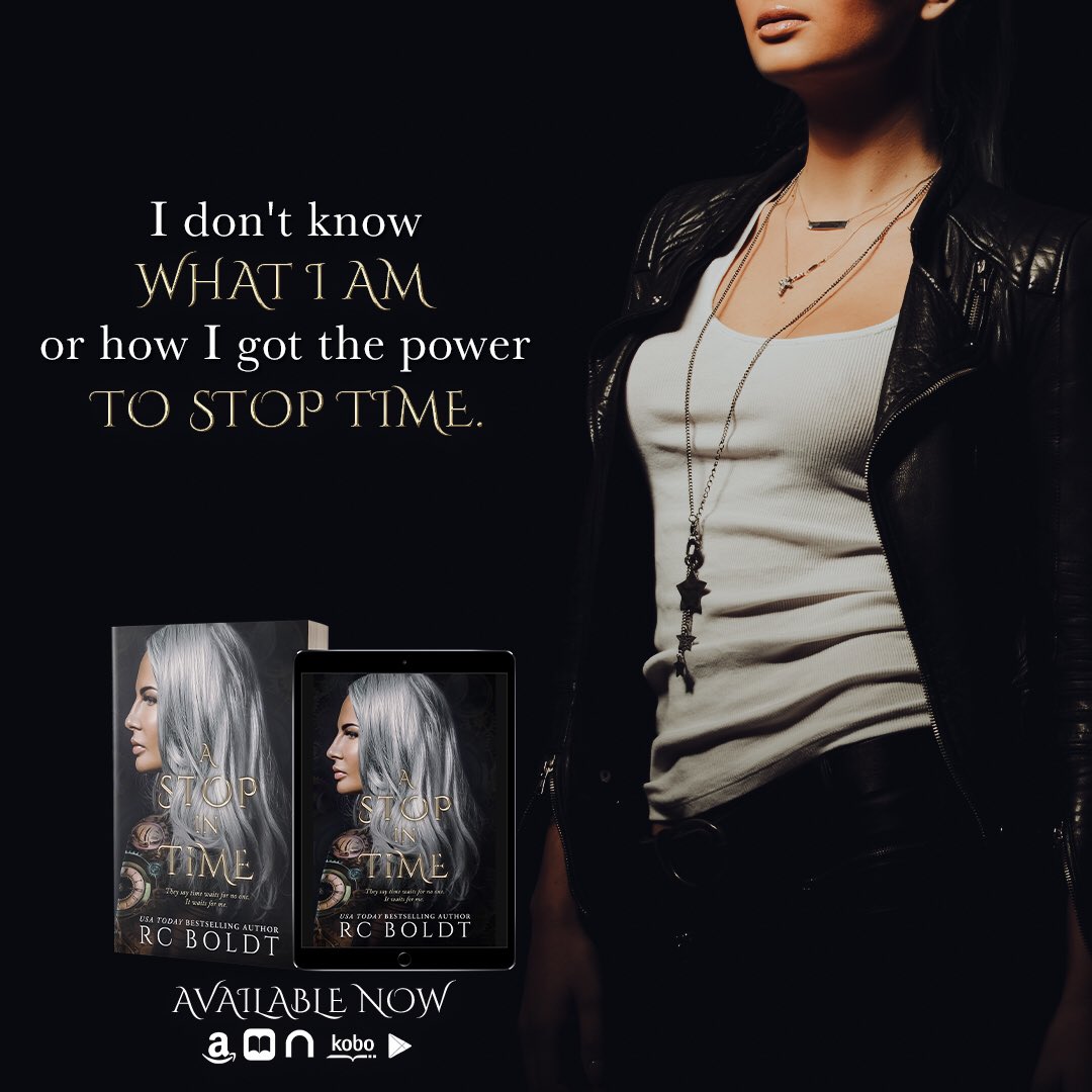 BookTdc's tweet photo. A Stop in Time by RC Boldt is now LIVE!

Download today on all platforms!
https://t.co/WBFAsLxIIo

Add to Goodreads: https://t.co/tgTLFrPz3W

#RCBoldt #RomanticSuspense #PNRLite #SupernaturalPowers #AlphaHero #StrongHeroine #EnemiestoLovers @valentine_pr_ #newrelease #readnow https://t.co/iixSkME1Sl
