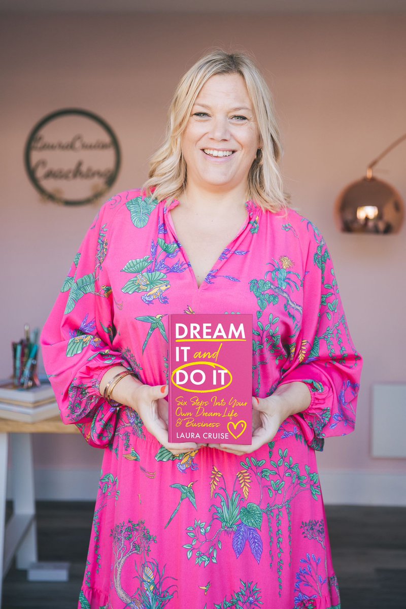 greenawaypr's tweet photo. Excited to be working with coach, mentor &amp; podcaster, Laura Cruise who is publishing her book, Dream it and Do it-6 Steps into Your Own Dream Life &amp; Business on 30th March on Amazon. If you’ve stopped dreaming if you don’t believe in your dreams then this is the book for you! https://t.co/gBEw8s1b9R