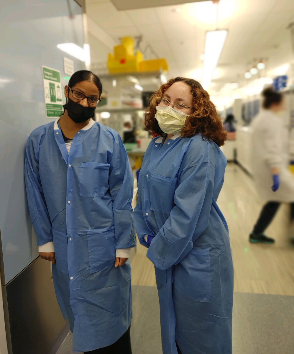 URMed_Pathology's tweet photo. Students from East High school were at our labs at Bailey Road, Clinton and Red Creek to complete their Medical Laboratory &amp; Health Sciences program. This partnership gives students the chance to earn school credit while getting hands-on experience in phlebotomy and clinical lab! https://t.co/MVcL6eIiTl