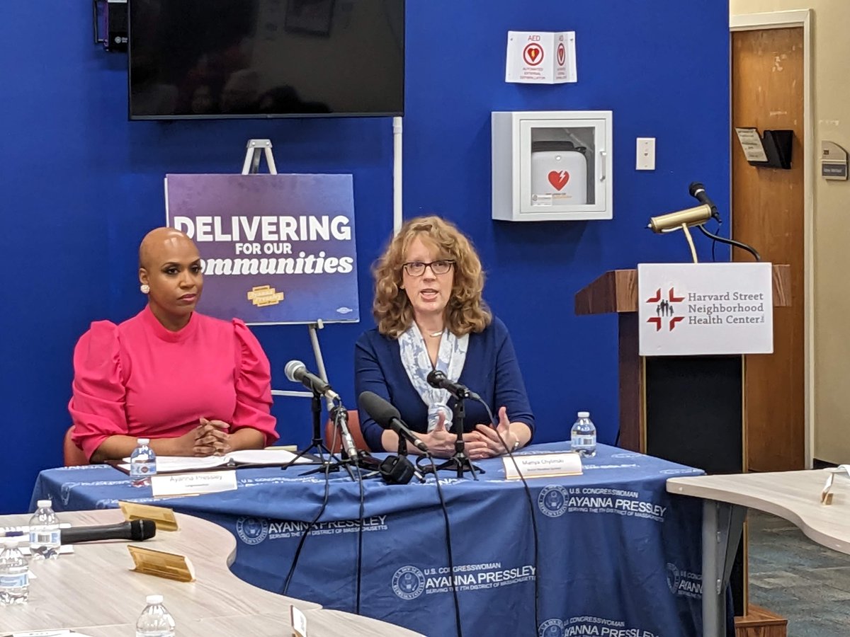 RepPressley's tweet photo. With our Post Disaster Mental Health Response Act, we worked with survivors to develop &amp; pass real policy responsive to their trauma.

Now, more survivors can access the resources they need to heal.

That's what it means to keep those closest to the pain closest to the power. https://t.co/tzYBfrQg6F