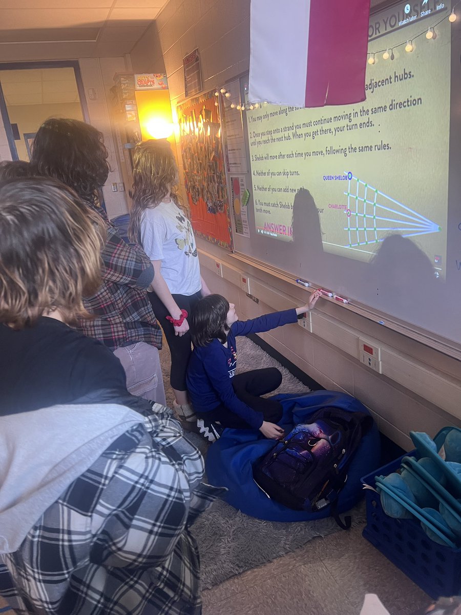 Jessica Orrostieta (@mrs_orrostieta) on Twitter photo Using the giant spider riddle to discuss productive struggle and what it means to have the GT label. #innovativethinkers <a href="/NISDGTAA/">NISD GT & AA</a> <a href="/EarlRudderMS/">Rudder Middle School</a> Using the giant spider riddle to discuss productive struggle and what it means to have the GT label. #innovativethinkers <a href="/NISDGTAA/">NISD GT & AA</a> <a href="/EarlRudderMS/">Rudder Middle School</a>