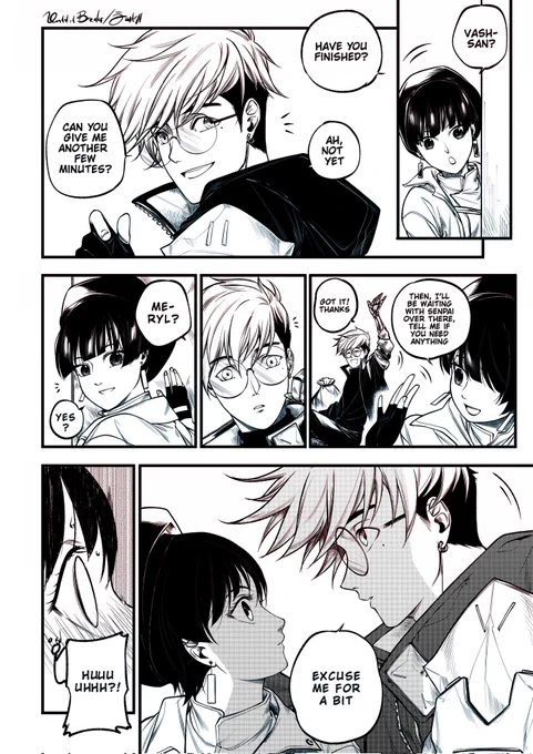 #vashmeryl #ヴァメリ 
thank u so much for Trigun I finally able to do comic again ✨🍩 