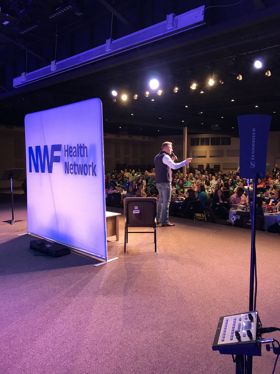 NWFHealth's tweet photo. Another great day of vision casting, leadership training, team news & recognition, prizes and fun is in the books for NWF Health Network‼️ Way to go TEAM, and remember H=REG❣️
#makingadifference #teambondingtime https://t.co/YKP2SBWzMw