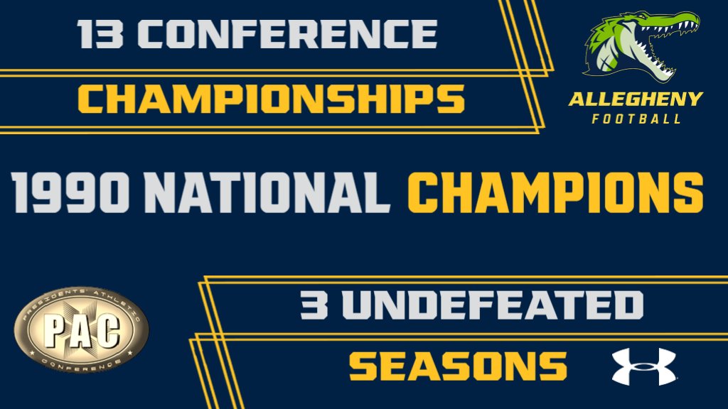 Allegheny Football (@alleghenyfb) on Twitter photo 