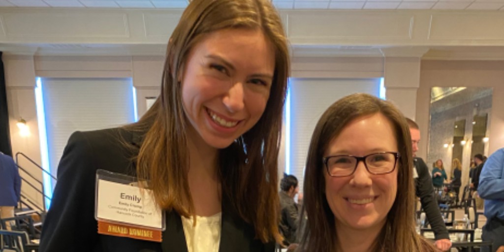 Congratulations to our 2022 intern, Emily Crump! She was recognized today by Work + Learn Indiana as a nominee for College Intern of the Year Indiana. Emily helped us make Match Day a great success, and we are so proud of her! #INIMPACT23