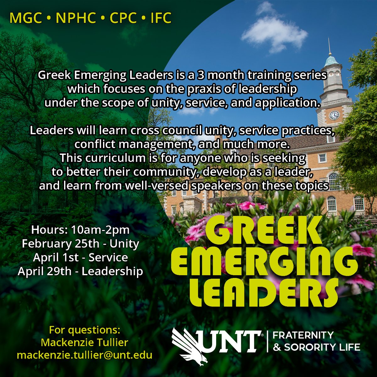 UNT Center for Fraternity and Sorority Life tweet media