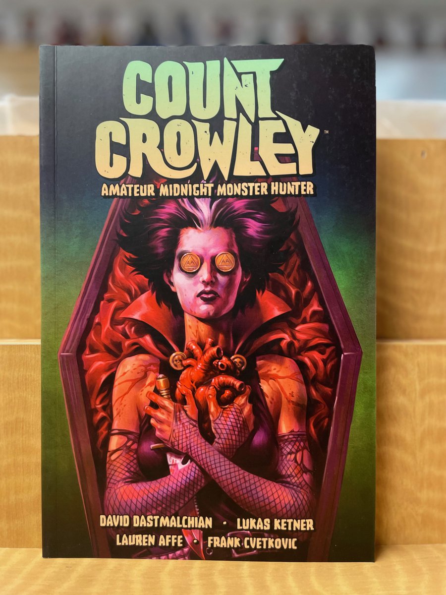 Chops Comics on Twitter "Count Crowley Vol. 2 is on the shelves now at