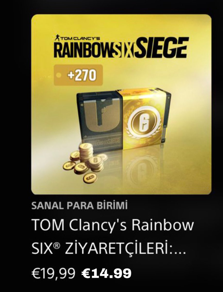 rnakinaa's tweet photo. ⛩️Selling  R6 Credits ⛩️
-Cheaper Then PSN😼
-Only For SPECİAL countries in comments !
-Express Delivery After Payment
-Feel  Free To Dm Me For Buy And ask questions  !

￼
 
￼
￼
 
￼
￼
￼

￼ https://t.co/JtHk1DLaHi