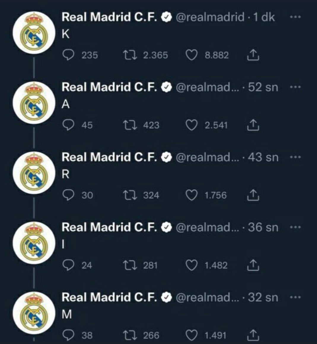 Konu şampiyonlar ligi olunca Real Madrid'in Liverpool’a uyguladığı tarife