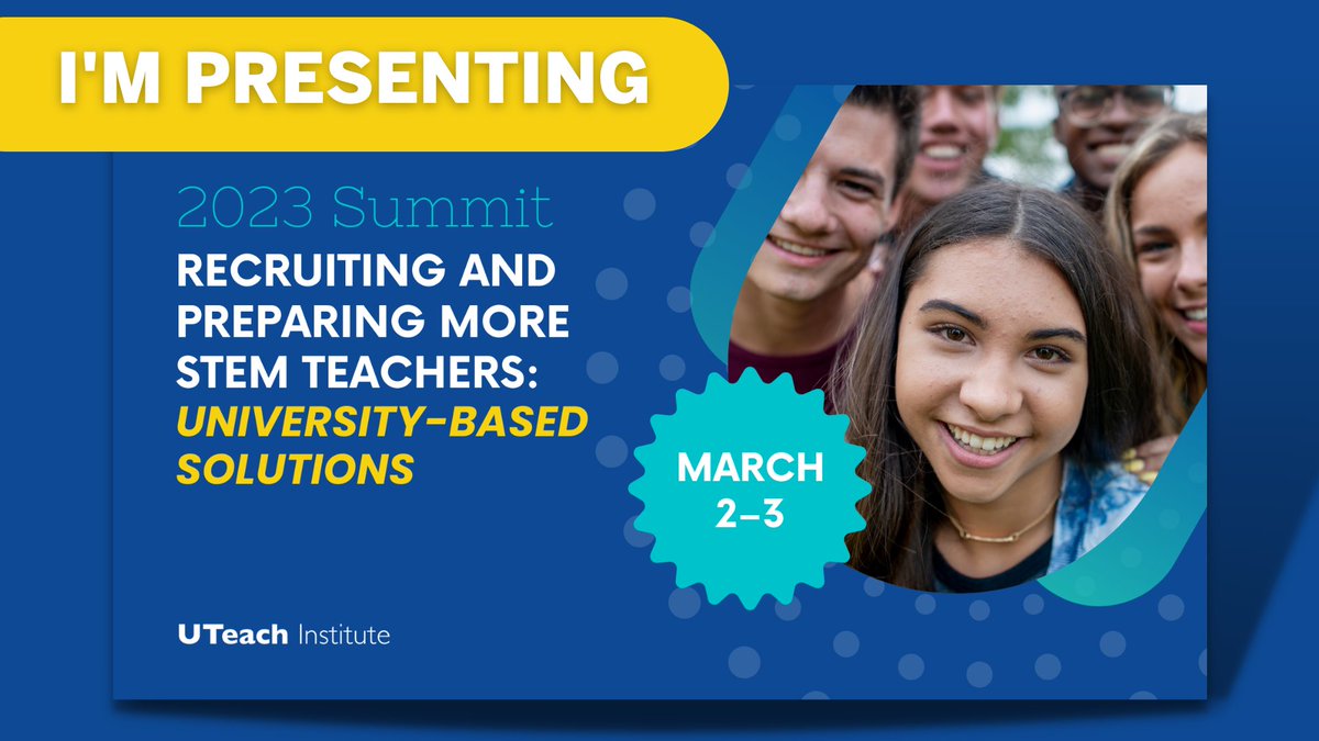 Still time to register! Who is interested in taking action to strengthen university-based solutions to the STEM teacher shortage?? Come on out!