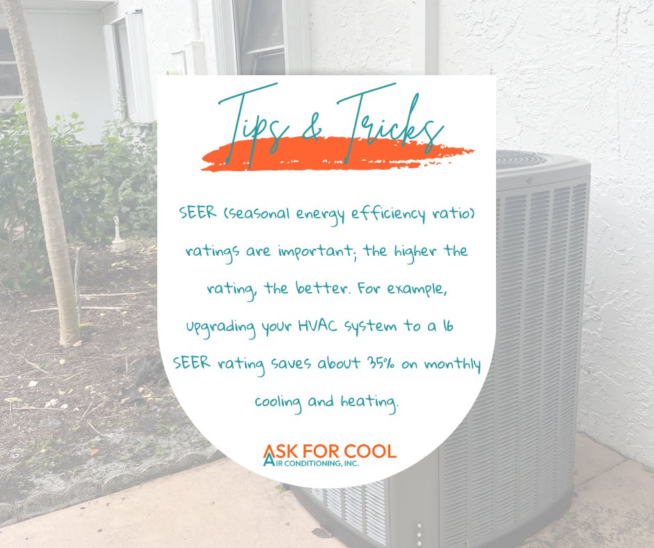 AskForCoolAC's tweet image. Don't miss out on this week's tips and tricks! #ACTips #ACTricks #HVACTips #ACMaintenance #HVAC #AC #AirConditioning #ACService #HVACMaintenance  #SouthFloridaAC #HVACContractor #ACInstallation #ACContractor #SunriseFL #WestonFL #PlantationFL #Business #SmallBusiness